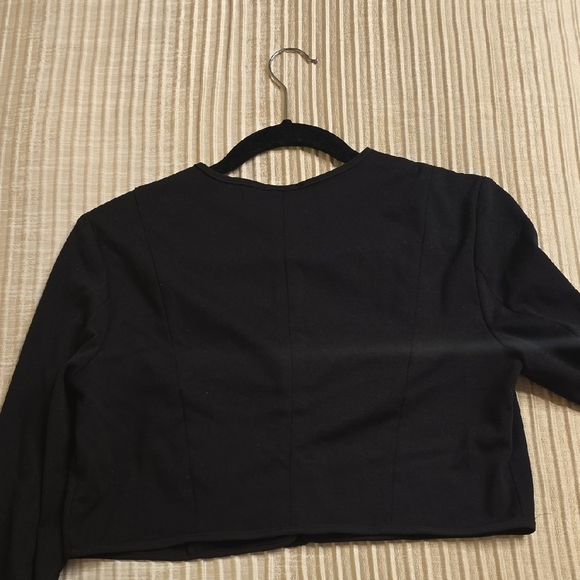 Narciso Rodriguez Black Button Down Torerita - Picture 5 of 12